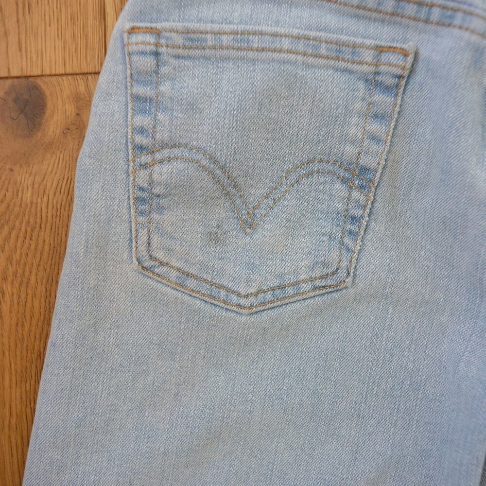 Vintage Y2K 2004 Levi's Classic Slim Stretch Crop Jeans - Picture 7 of 11